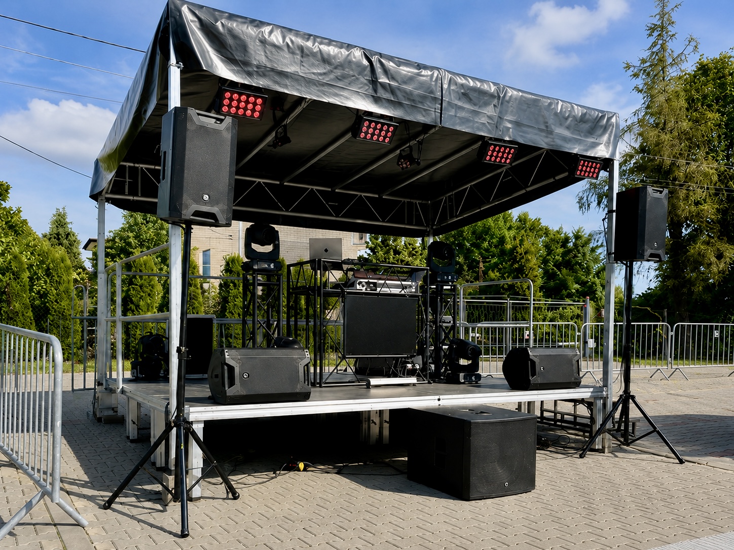 mini scena wynajem